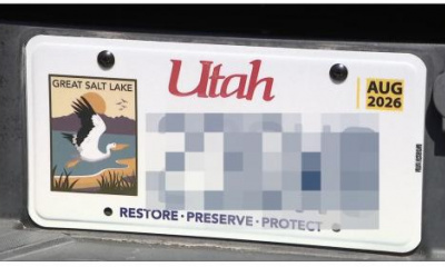 Great Salt Lake license plates are finally here