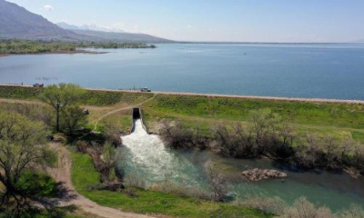 Willard Bay releases water to help the Great Salt Lake this spring