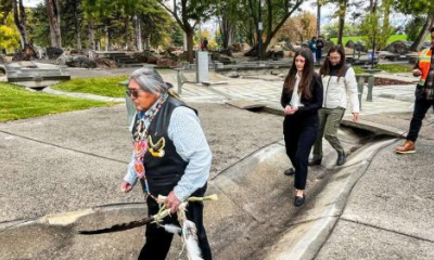 8 years after closure, Liberty Park's old fountain reimagined with deeper meaning