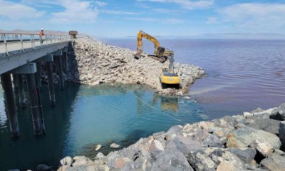 Cox orders division to raise Great Salt Lake causeway berm another 5 feet