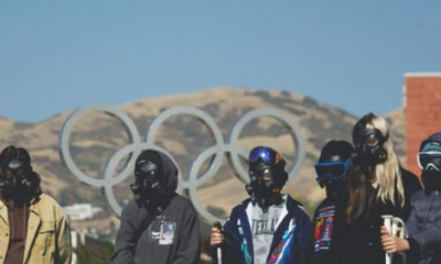 Utah teens lead 2034 Olympics-inspired protest supporting Great Salt Lake