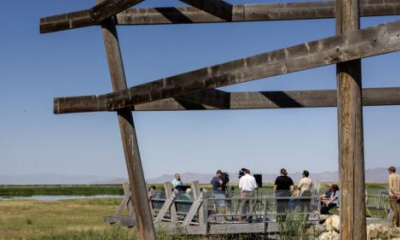 Eccles Wildlife Education Center unveils new trail and viewing platform for visitors