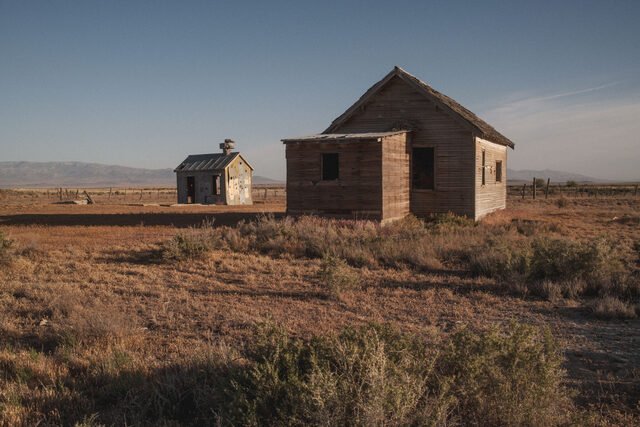Abandoned buildings are pictured at Locomotive Springs on Thursday, May 28, 2026. (Photo by Spenser Heaps for Utah News Dispatch)