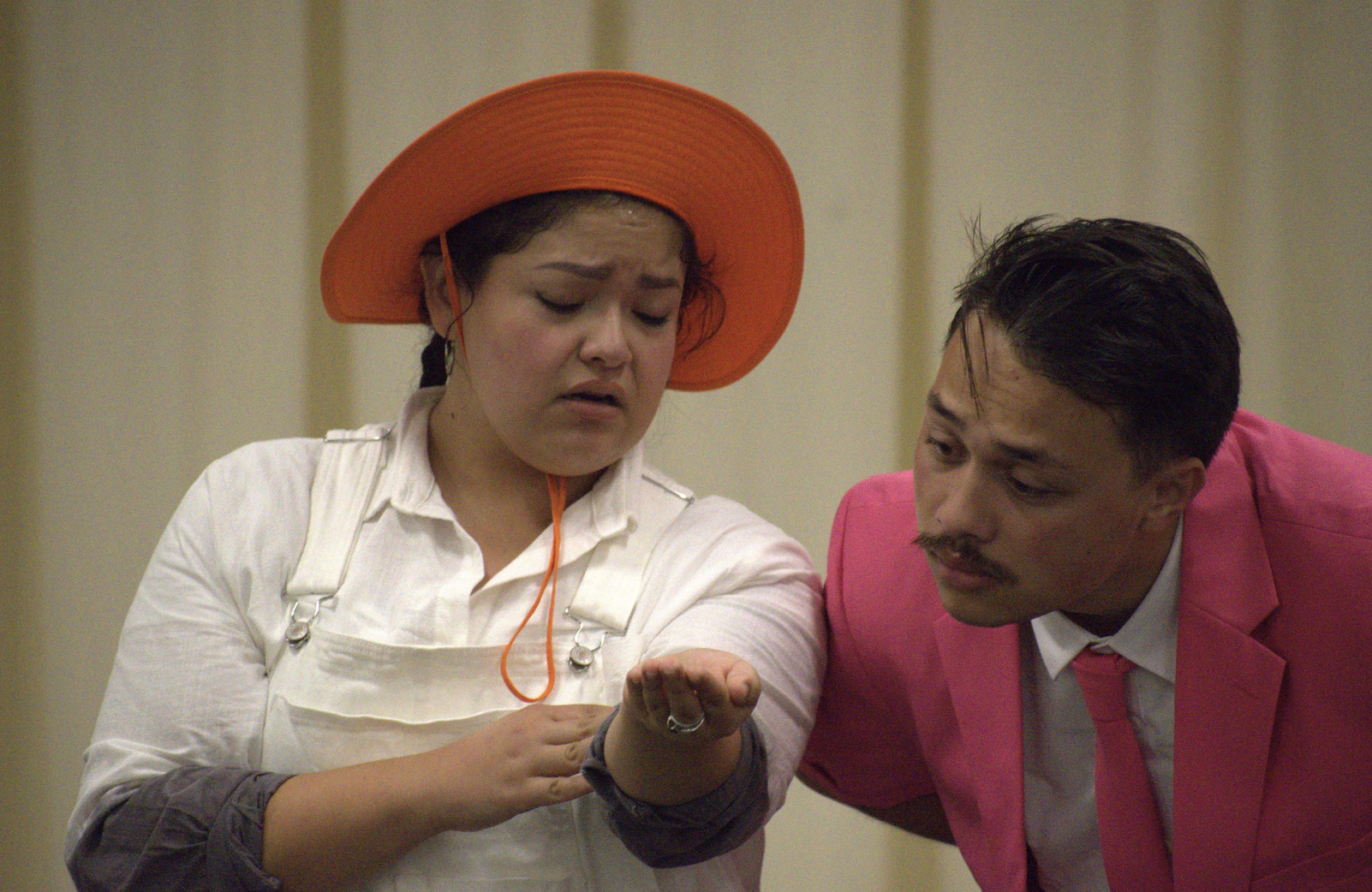 Estephani Cerros and Amona Faatau perform as Eb & FLo. (Kallie Filanda)