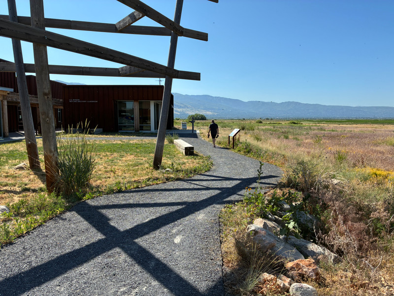 The Hasenyager Legacy Trail will enhance the bird-watching experience for the public. Over 12 million birds visit the Great Salt Lake ecosystem annually. Photo by Becky Ginos