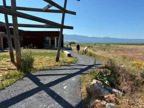 The Hasenyager Legacy Trail will enhance the bird-watching experience for the public. Over 12 million birds visit the Great Salt Lake ecosystem annually. Photo by Becky Ginos