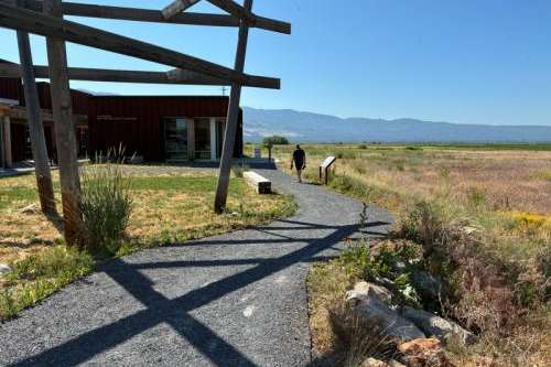 The Hasenyager Legacy Trail will enhance the bird-watching experience for the public. Over 12 million birds visit the Great Salt Lake ecosystem annually. Photo by Becky Ginos