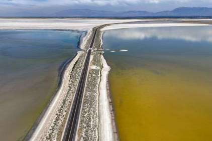  The Great Salt Lake and the causeway to Antelope Island on July 29. Great Salt Lake Watershed Enhancement Trust officials said Wednesday they've secured an agreement to help the lake get another 10,000 acre-feet of water to the lake. (Kristin Murphy, Deseret News)