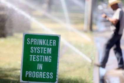 Gary Petit with Salt Lake City&rsquo;s Public Lands Department repairs sprinklers in Liberty Park on July 7, 2022. Utah lawmakers are looking to improve conservation after a report outlined rising consumption trends in the Great Salt Lake basin. Gary Petit with Salt Lake City&rsquo;s Public Lands Department repairs sprinklers in Liberty Park on July 7, 2022. Utah lawmakers are looking to improve conservation after a report outlined rising consumption trends in the Great Salt Lake basin. (Kristin Murphy, Deseret News)