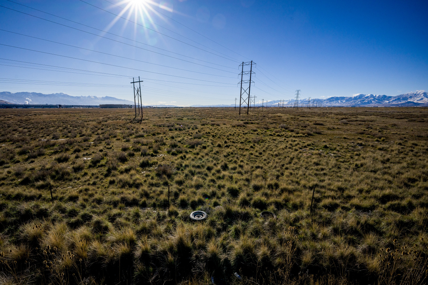 (Trent Nelson  |  The Salt Lake Tribune) An 80-acre piece of open space near 2699 W. 3300 North in Salt Lake City's Northpoint area on Friday, Jan. 9, 2026.