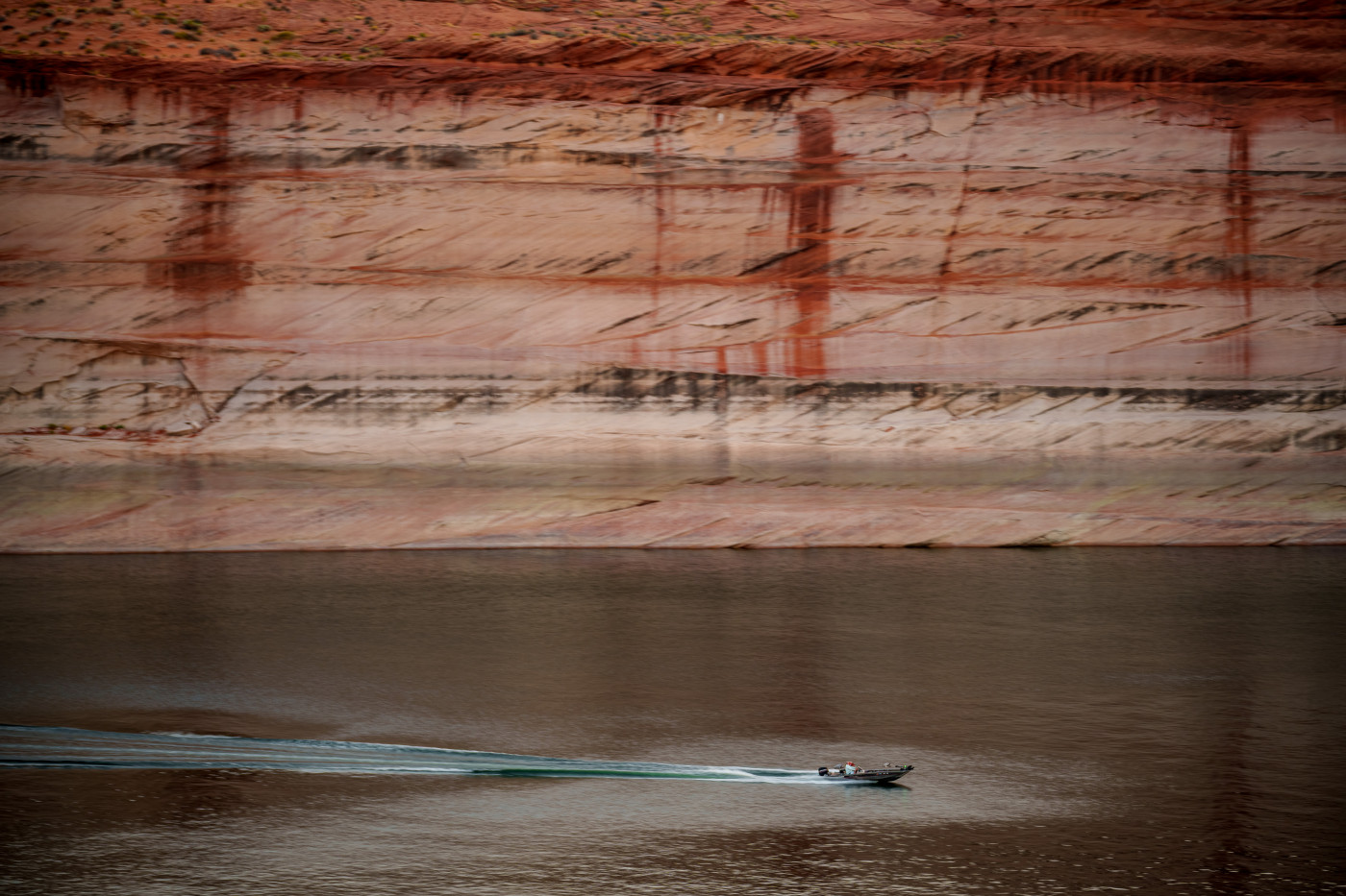 (Trent Nelson | The Salt Lake Tribune) Lake Powell near Glen Canyon Dam in Page, Ariz. on Tuesday, May 20, 2025.