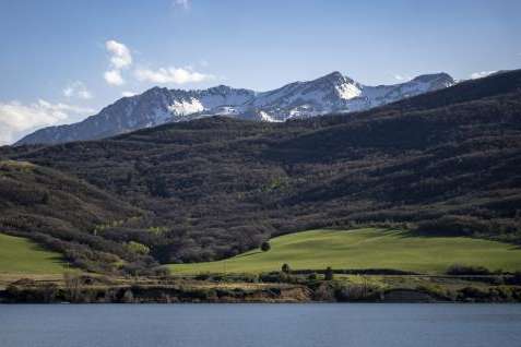 (Rick Egan | The Salt Lake Tribune) Pineview Reservoir, on Monday, April 20, 2026.