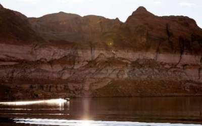 A boat seen against the backdrop of Lake Powell’s “bathtub ring,” a light-colored coating of mineral deposits left on the canyon walls on Oct. 7, 2022 near Bullfrog. The federal government on Friday released a new management plan for it and Lake Mead. A boat seen against the backdrop of Lake Powell’s “bathtub ring,” a light-colored coating of mineral deposits left on the canyon walls on Oct. 7, 2022 near Bullfrog. The federal government on Friday released a new management plan for it and Lake Mead. (Spenser Heaps, Deseret News) A boat seen against the backdrop of Lake Powell’s “bathtub ring,” a light-colored coating of mineral deposits left on the canyon walls on Oct. 7, 2022 near Bullfrog. The federal government on Friday released a new management plan for it and Lake Mead. A boat seen against the backdrop of Lake Powell’s “bathtub ring,” a light-colored coating of mineral deposits left on the canyon walls on Oct. 7, 2022 near Bullfrog. The federal government on Friday released a new management plan for it and Lake Mead. (Spenser Heaps, Deseret News)
