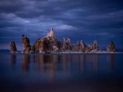 One of Mono Lake’s iconic tufa formations is pictured on the south shore of the lake in Mono County, California, on Monday, Aug. 8, 2022. Deseret News Spenser Heaps