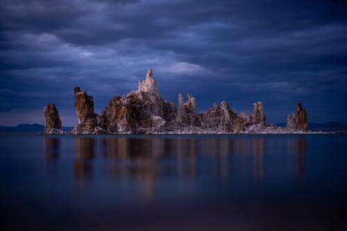 One of Mono Lake’s iconic tufa formations is pictured on the south shore of the lake in Mono County, California, on Monday, Aug. 8, 2022. Deseret News Spenser Heaps