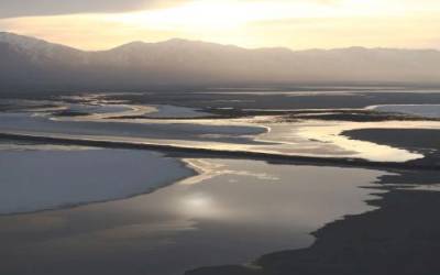 The Great Salt Lake as seen on Tuesday, Feb. 15, 2022. Advocates, researchers and others are concerned about the future of the lake.  Scott G Winterton, Deseret News