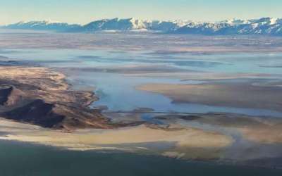 The Great Salt Lake is pictured on Feb. 17. The Great Salt Lake's southern arm is already higher now than it has been in four years, but a new report states it could reach a level it hasn't touched since 2017. The Great Salt Lake is pictured on Feb. 17. The Great Salt Lake's southern arm is already higher now than it has been in four years, but a new report states it could reach a level it hasn't touched since 2017. (Jeffrey D. Allred, Deseret News) 