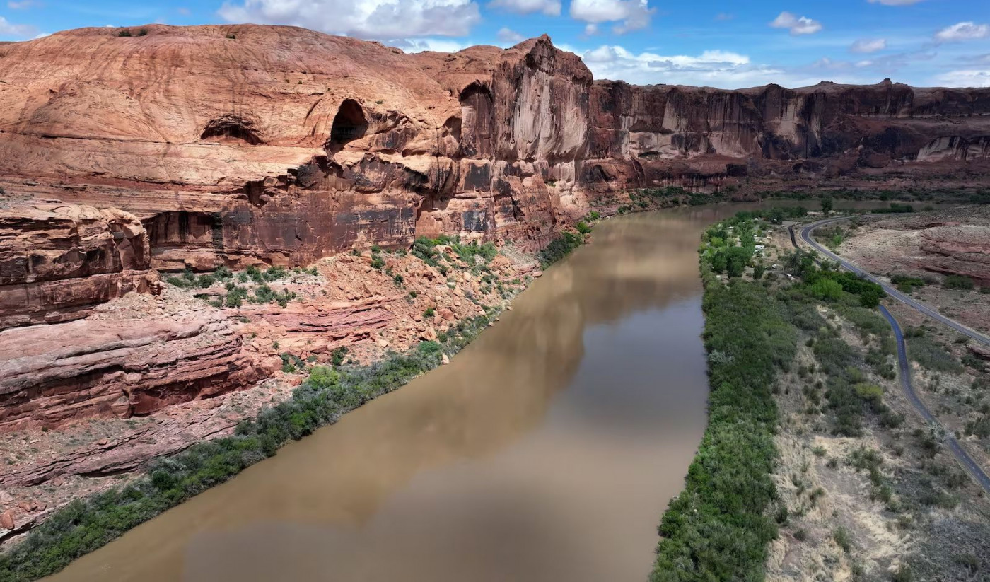 The Colorado River is pictured near Moab in Grand County on Sunday, April 28, 2024. | Kristin Murphy, Deseret News 