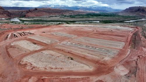 Uranium tailings are pictured near the Colorado River, north of Moab in Grand County on Sunday, April 28, 2024. Kristin Murphy, Deseret News