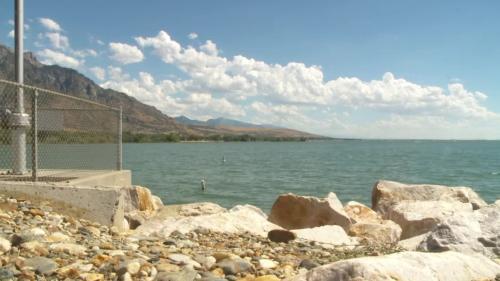 The Great Salt Lake Commissioner says two great water years have put the Great Salt Lake in a much better spot than it was back in 2022. (Photo, FOX 13 News)