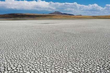 New research out of the University of Utah finds sediments in the Great Salt Lake's exposed playa are potentially more harmful than other major dust sources impacting air quality across the Wasatch Front. New research out of the University of Utah finds sediments in the Great Salt Lake's exposed playa are potentially more harmful than other major dust sources impacting air quality across the Wasatch Front. (Kristin Murphy, Deseret News) 