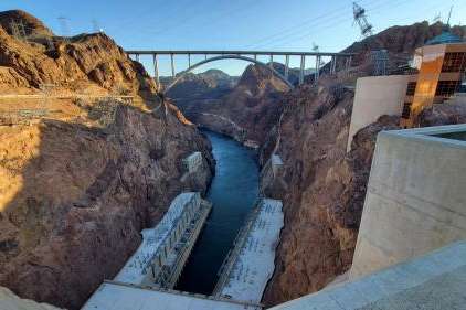 Hoover Dam at Lake Mead. (David Tarboton / DPUWRL - Utah Water Research Lab)