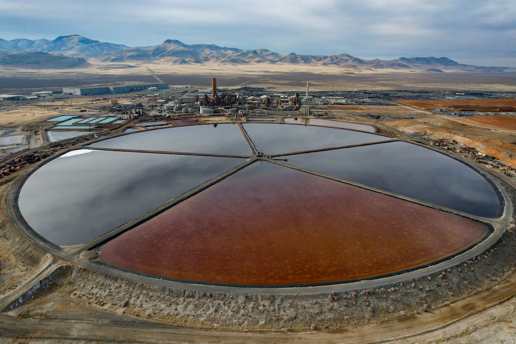 (Francisco Kjolseth | The Salt Lake Tribune) US Magnesium, which has ceased operations at the magnesium plant on the western edge of the Great Salt Lake, is pictured on Thursday, Dec. 12, 2024. On Friday, a Utah judge appointed a receiver to take over the company, after state officials argued it was failing to do work required under a 2021 settlement with the U.S. Environmental Protection Agency.