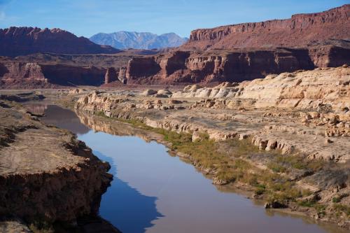 (Bethany Baker | The Salt Lake Tribune) The Colorado River near the Hite Overlook near Bullfrog on Wednesday, Dec. 18, 2024.