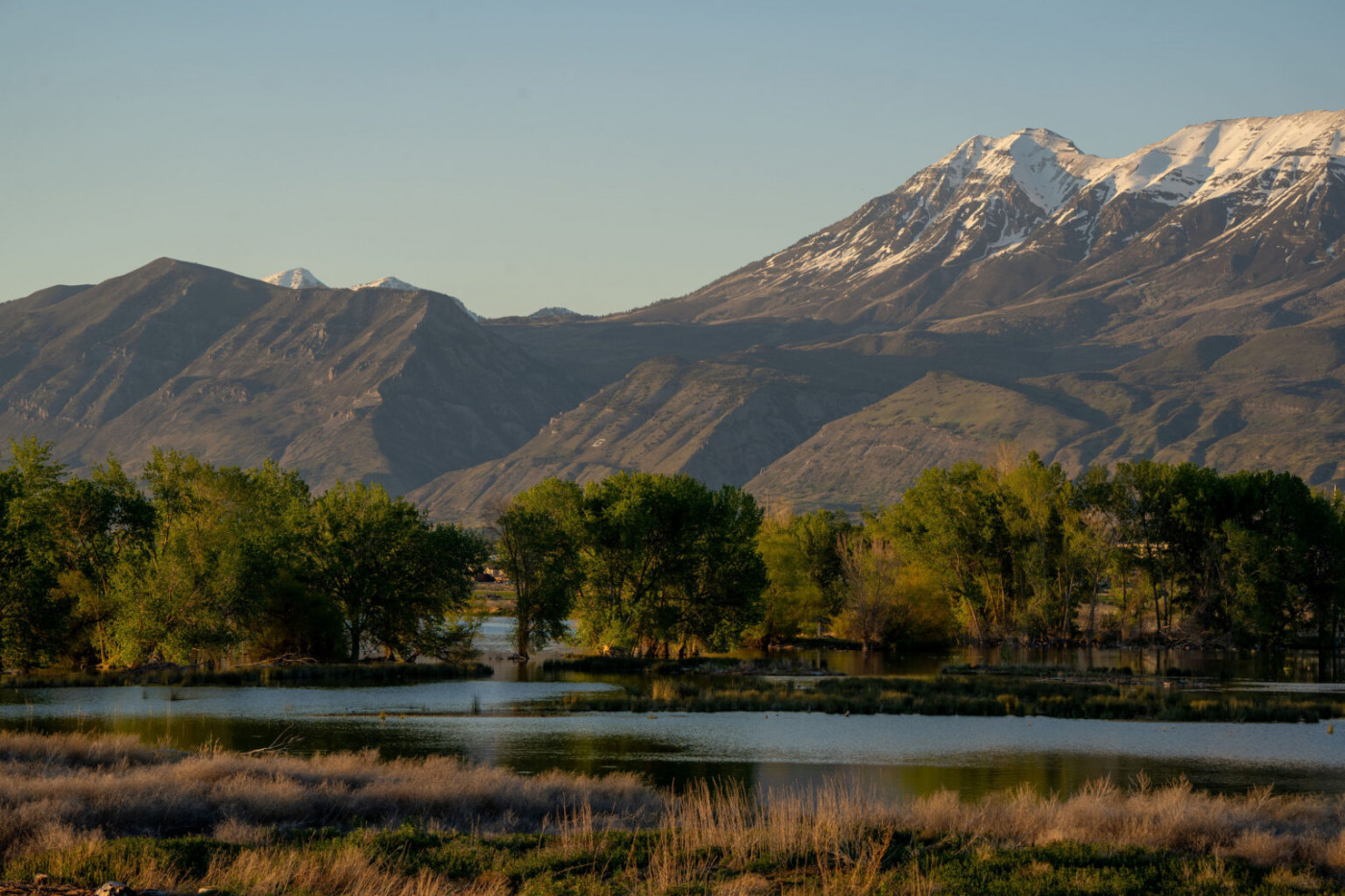 The Provo River Delta is pictured on Wednesday, May 7, 2025. (Photo by Spenser Heaps for Utah News Dispatch)