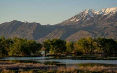 The Provo River Delta is pictured on Wednesday, May 7, 2025. (Photo by Spenser Heaps for Utah News Dispatch)