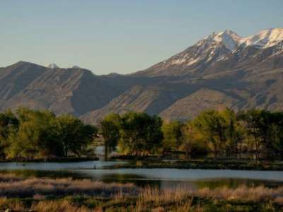 The Provo River Delta is pictured on Wednesday, May 7, 2025. (Photo by Spenser Heaps for Utah News Dispatch)