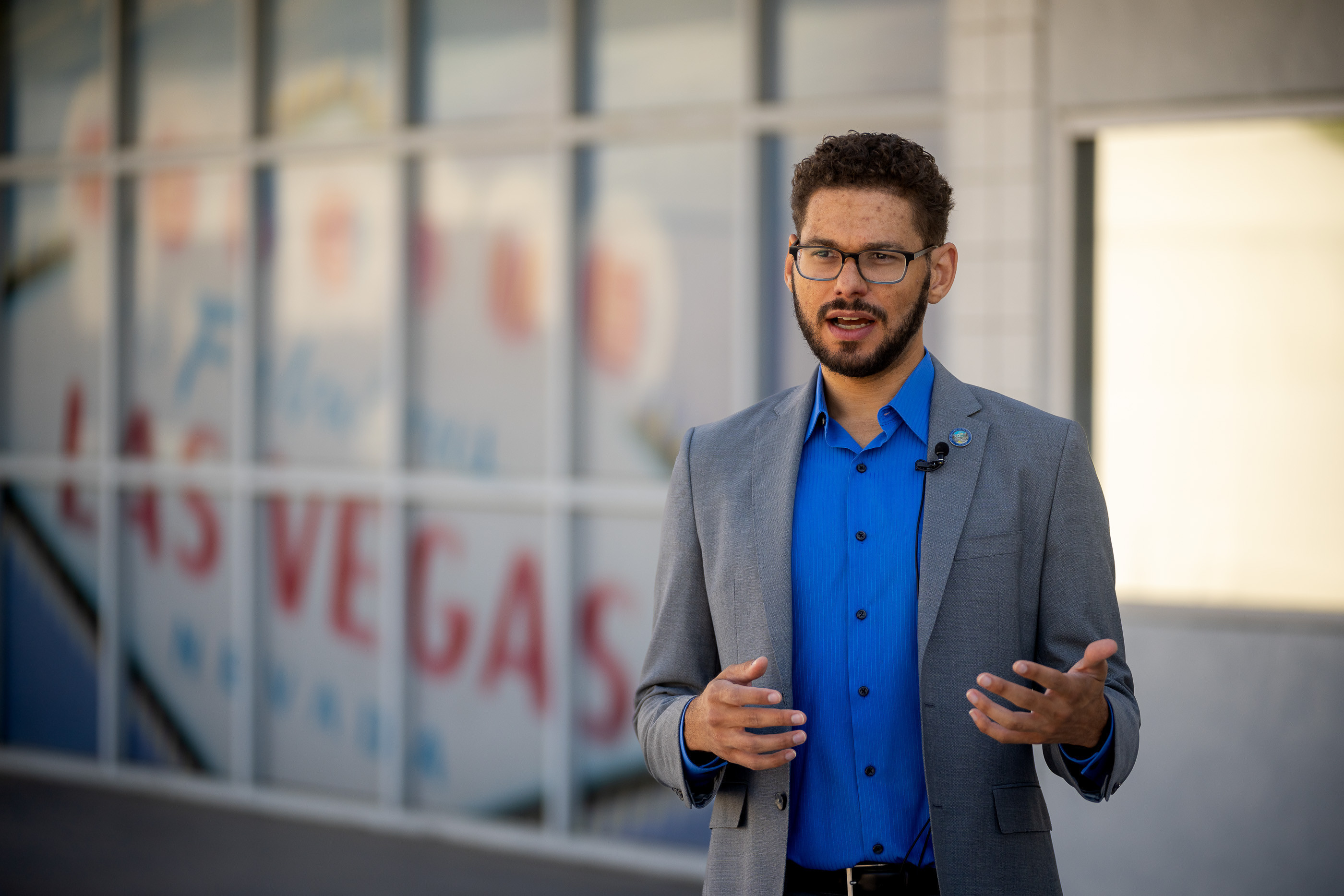 (Trent Nelson  |  The Salt Lake Tribune) Assemblyman Howard Watts in Las Vegas, Nevada, on Friday, Sept. 30, 2022.